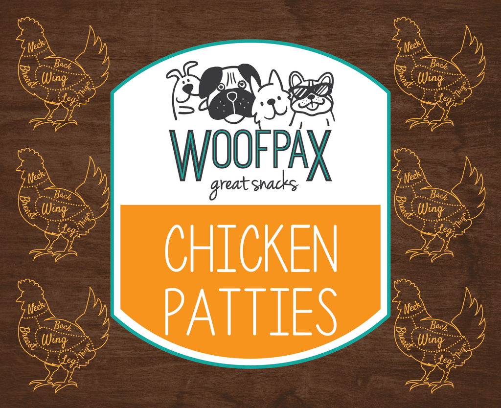 Chicken Patties | 100% Chicken | Light Chew